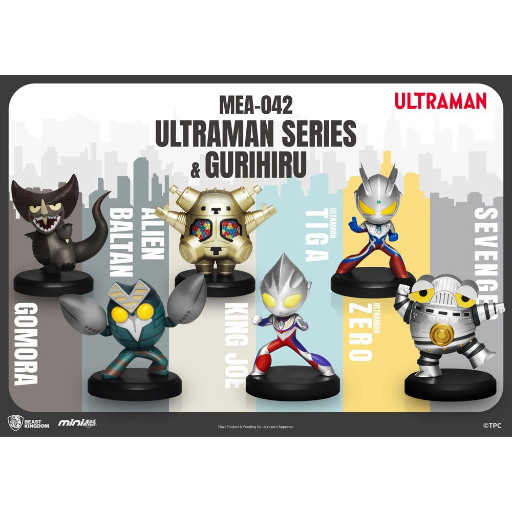 Ultraman Mini Figuras Mini Egg Attack 8 Cm Sortido Ultraman Series & Gurihiru (6)