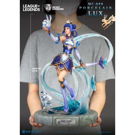 League Of Legends Master Craft Porcelana Lux Figura 42 Cm