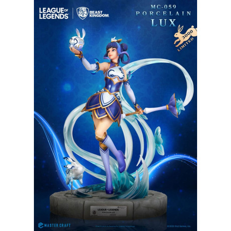 League Of Legends Master Craft Porcelana Lux Figura 42 Cm