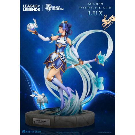 League Of Legends Master Craft Porcelana Lux Figura 42 Cm