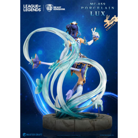 League Of Legends Master Craft Porcelana Lux Figura 42 Cm