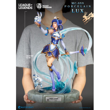 League Of Legends Master Craft Porcelana Lux Figura 42 Cm