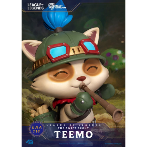 Ovo de League of Legends Ataque do Swift Figura de Escoteiro Teemo 12 Cm