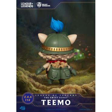 Ovo de League of Legends Ataque do Swift Figura de Escoteiro Teemo 12 Cm