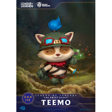 Ovo de League of Legends Ataque do Swift Figura de Escoteiro Teemo 12 Cm