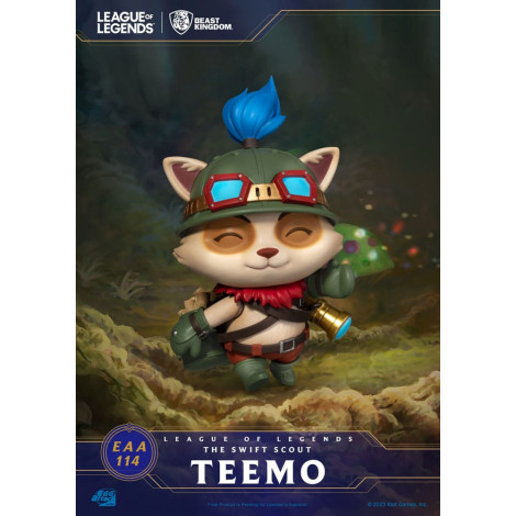 Ovo de League of Legends Ataque do Swift Figura de Escoteiro Teemo 12 Cm