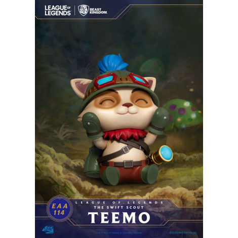 Ovo de League of Legends Ataque do Swift Figura de Escoteiro Teemo 12 Cm