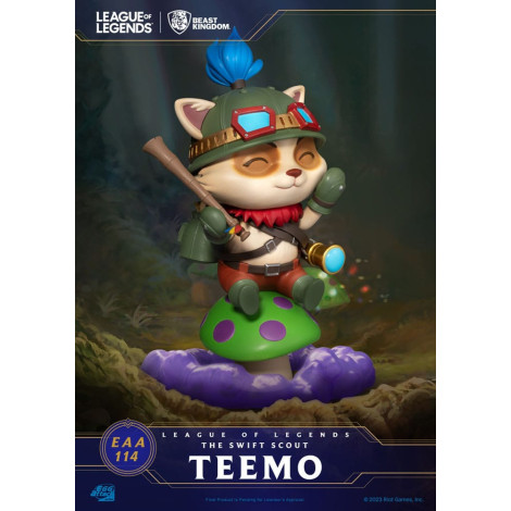 Ovo de League of Legends Ataque do Swift Figura de Escoteiro Teemo 12 Cm