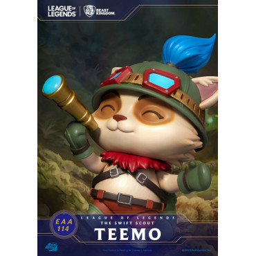 Ovo de League of Legends Ataque do Swift Figura de Escoteiro Teemo 12 Cm