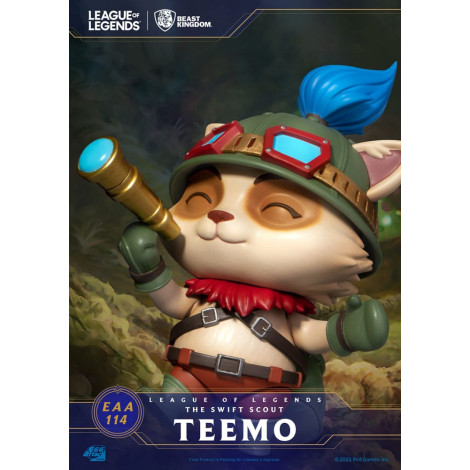 Ovo de League of Legends Ataque do Swift Figura de Escoteiro Teemo 12 Cm