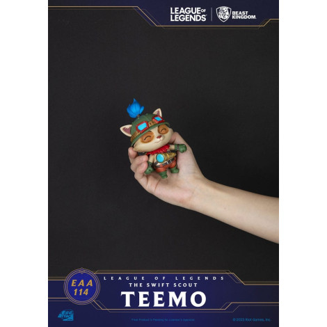 Ovo de League of Legends Ataque do Swift Figura de Escoteiro Teemo 12 Cm