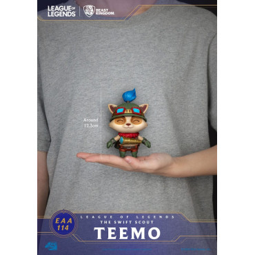 Ovo de League of Legends Ataque do Swift Figura de Escoteiro Teemo 12 Cm