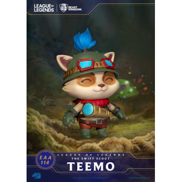 Ovo de League of Legends Ataque do Swift Figura de Escoteiro Teemo 12 Cm