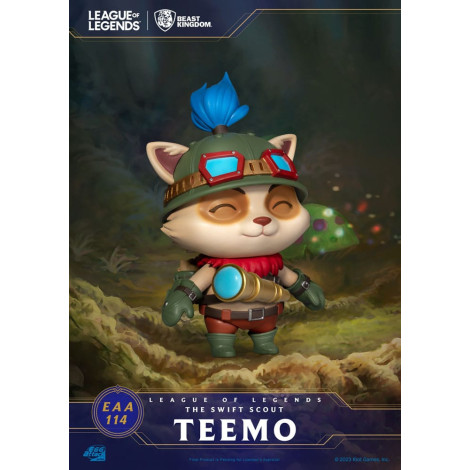 Ovo de League of Legends Ataque do Swift Figura de Escoteiro Teemo 12 Cm