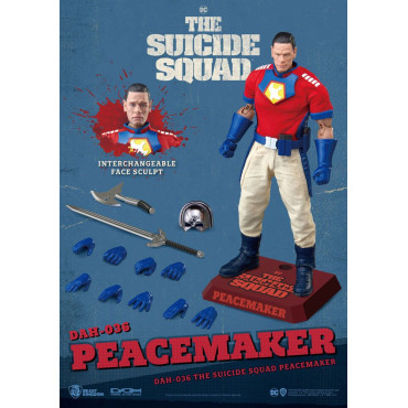 Esquadrão Suicida Figura Dynamic 8Ction Heroes 1/9 Peacemaker 20 Cm