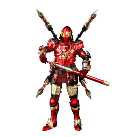 Marvel Figura Dynamic 8Ction Heroes 1/9 Cavaleiro Medieval Homem-Aranha 20 Cm