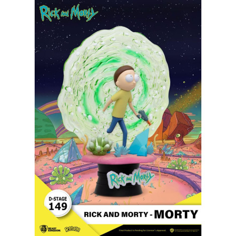 Rick & Morty Diorama Pvc D-Stage Morty 14 Cm