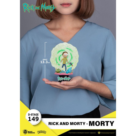 Rick & Morty Diorama Pvc D-Stage Morty 14 Cm