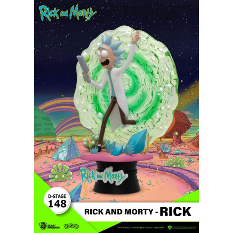 Rick & Morty Diorama Pvc D-Stage Rick 14 Cm