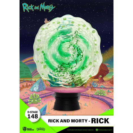 Rick & Morty Diorama Pvc D-Stage Rick 14 Cm