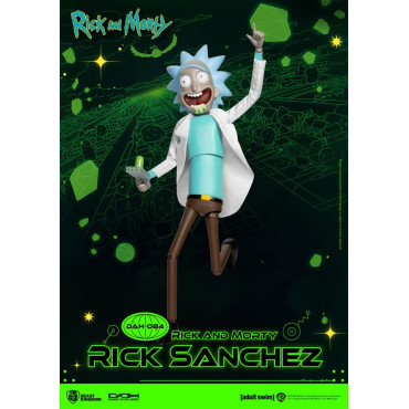 Rick e Morty Figura Dynamic 8Ction Heroes 1/9 Rick Sanchez 23 Cm