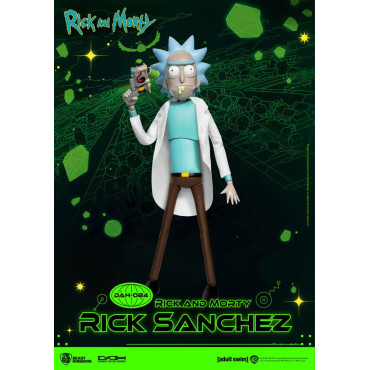 Rick e Morty Figura Dynamic 8Ction Heroes 1/9 Rick Sanchez 23 Cm