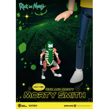 Rick e Morty Figura Dynamic 8Ction Heroes 1/9 Morty Smith 23 Cm