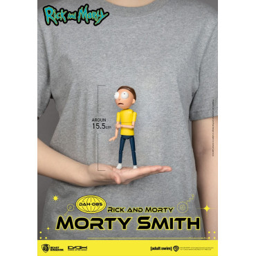 Rick e Morty Figura Dynamic 8Ction Heroes 1/9 Morty Smith 23 Cm