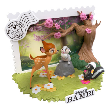 Disney 100º Aniversário Pvc Diorama D-Stage Bambi 12 Cm