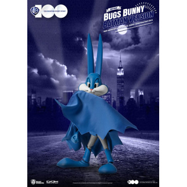 Bunny Figura da Warner Brothers Dynamic 8Ction 1/9 100º Aniversário da Warner Bros. Studios Bugs Batman Ver. 17 Cm