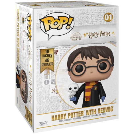 Funko Pop gigante! Harry Potter e Hedwig 45 cm XXL