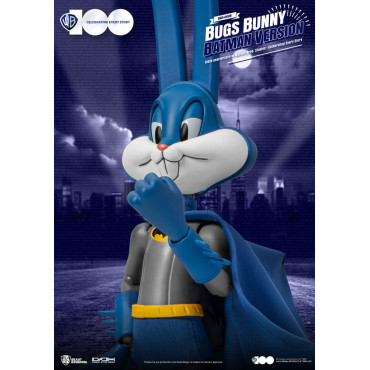 Bunny Figura da Warner Brothers Dynamic 8Ction 1/9 100º Aniversário da Warner Bros. Studios Bugs Batman Ver. 17 Cm