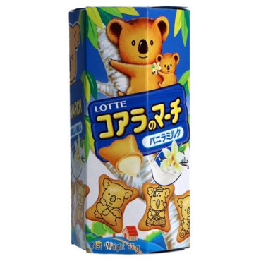 Lotte Koala Kawaii Cookies Sabor Baunilha