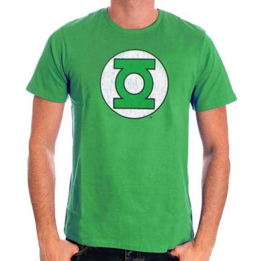 T-shirt com logótipo Lanterna Verde