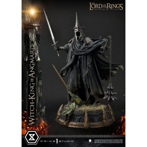 Estátua de estúdio do Rei Bruxo de Angmar Prime 1