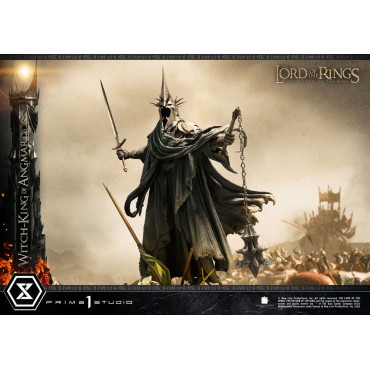 Estátua de estúdio do Rei Bruxo de Angmar Prime 1