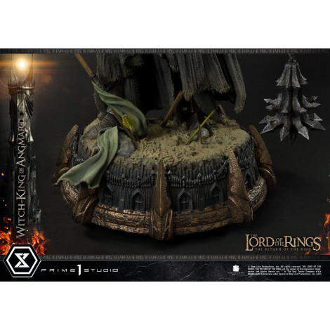 Estátua de estúdio do Rei Bruxo de Angmar Prime 1