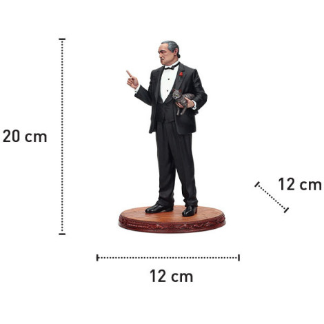 Figura de Vito Corleone O Padrinho Oferta 20cm