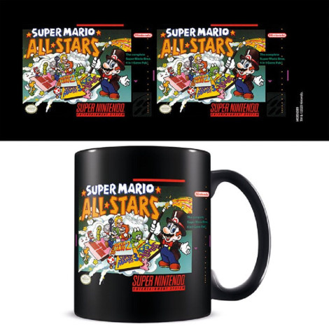 Caneca colorida Super Mario All Stars