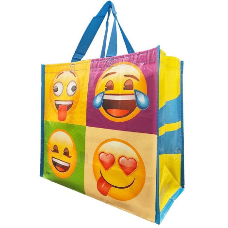 Bolsa Reciclada Emoji Caras