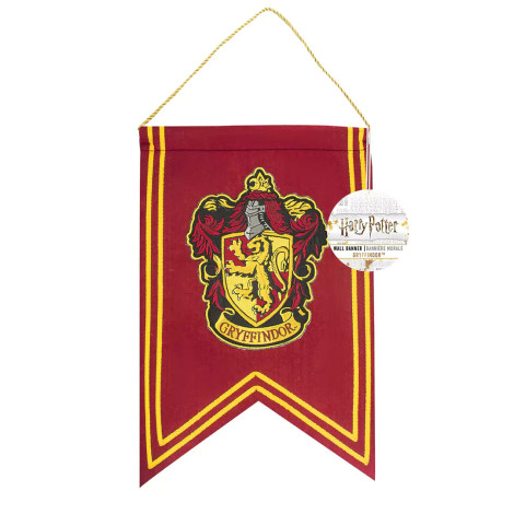 Bandeira de parede Harry Potter Gryffindor