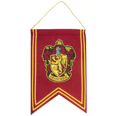 Bandeira de parede Harry Potter Gryffindor