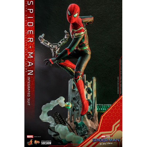 Figura Hot Toys Spider-Man: No Way Home Integrated Suit 1:6