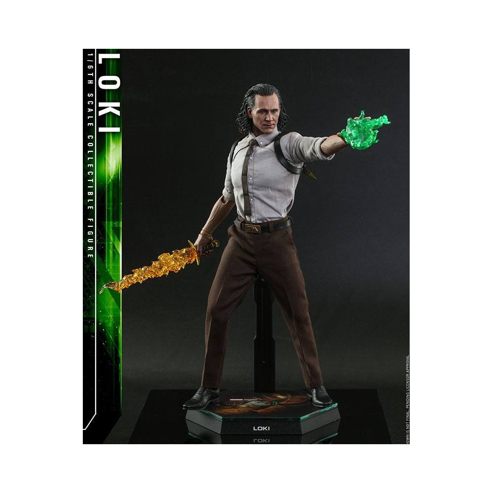 Figura do Loki Hot Toys 31 cm Marvel