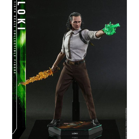 Figura do Loki Hot Toys 31 cm Marvel