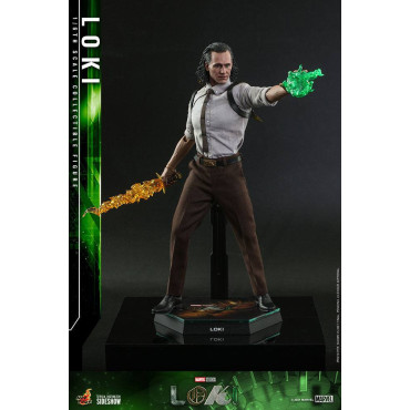 Figura do Loki Hot Toys 31 cm Marvel