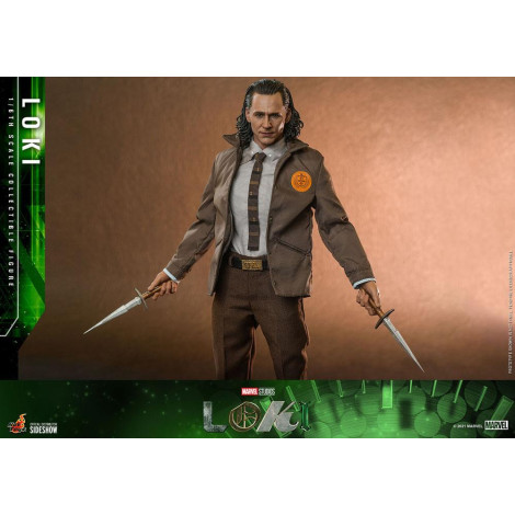 Figura do Loki Hot Toys 31 cm Marvel