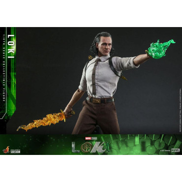 Figura do Loki Hot Toys 31 cm Marvel