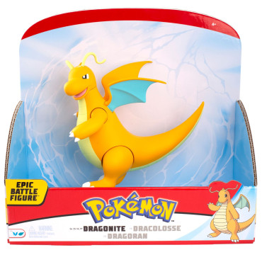 Pokémon Dragonite Figura épica de 30 cm