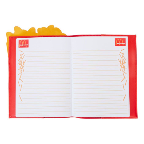 Loungefly Caderno de notas Mcdonalds Batatas fritas